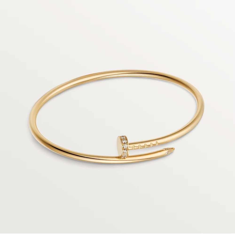 Cartier Gold Nail small Bracelet